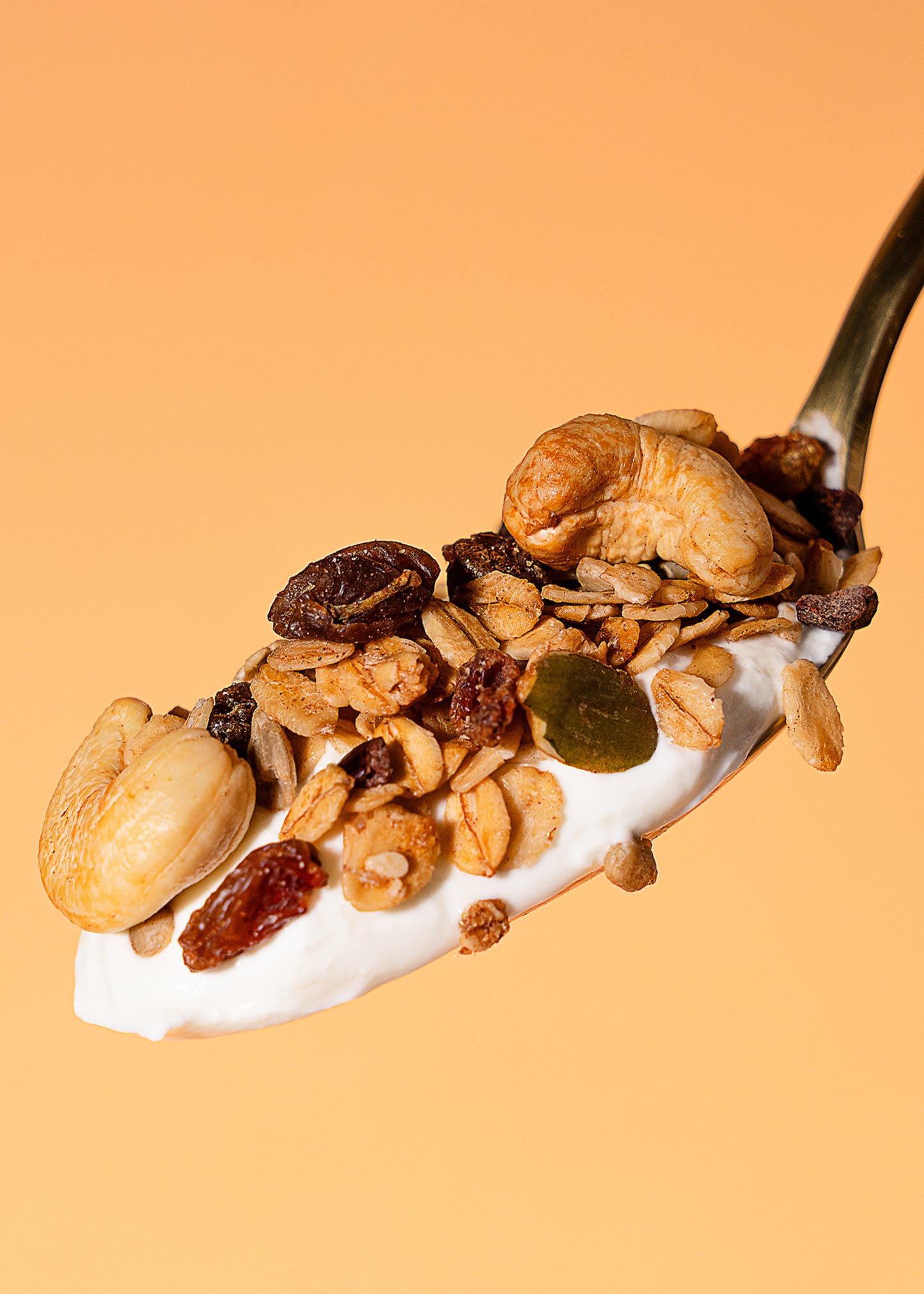 Granola cu caju si fulgi de cacao fara zahar 450g