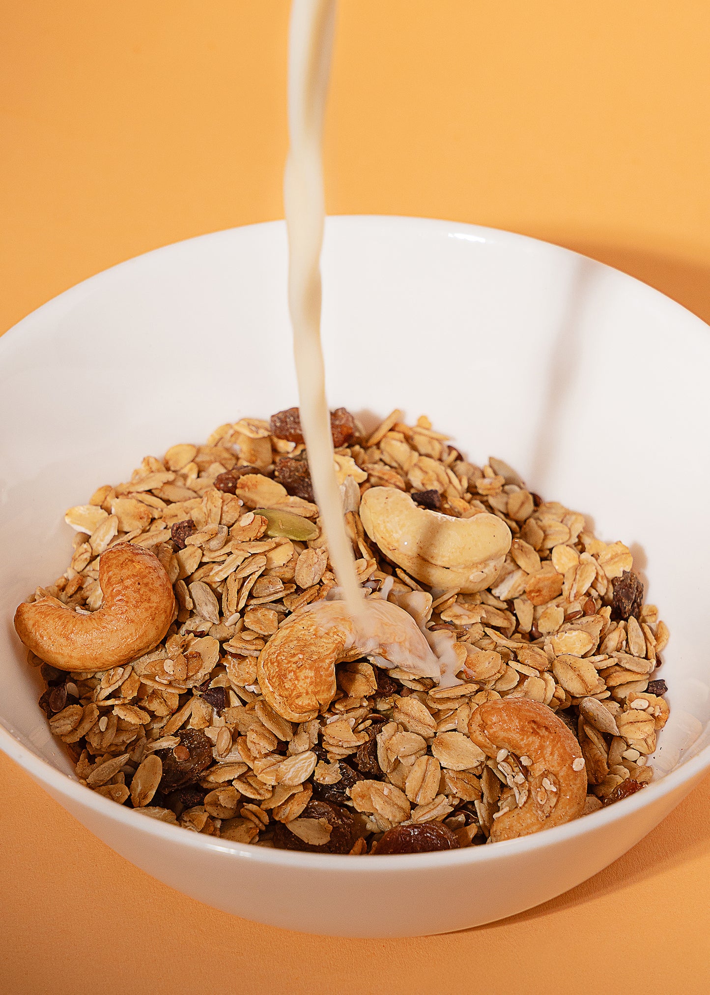 Granola cu caju si fulgi de cacao fara zahar 450g