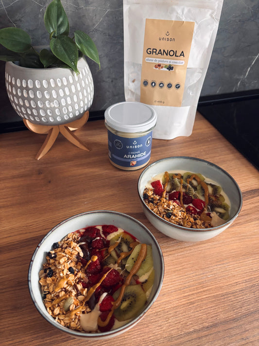 Granola unison, un deliciu pentru mic dejun
