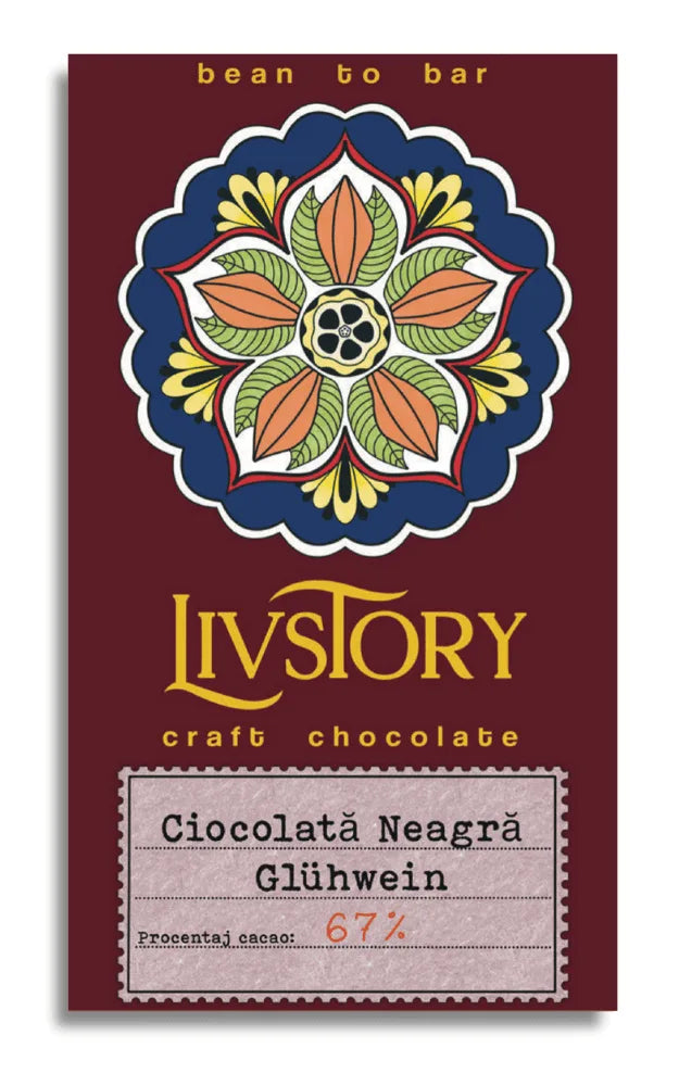 Ciocolată Neagră bean to bar Glühwein – cu condimente de vin fiert
