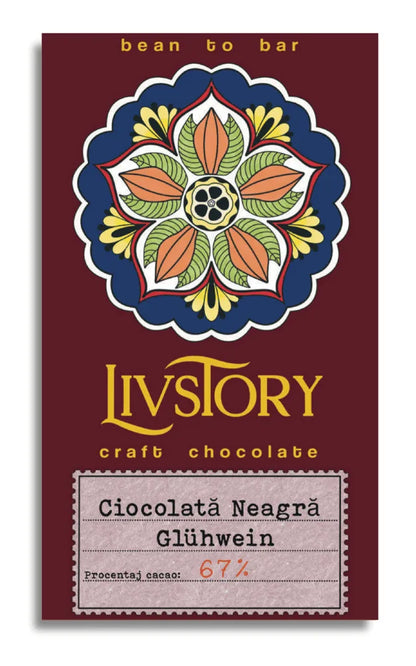 Ciocolată Neagră bean to bar Glühwein – cu condimente de vin fiert