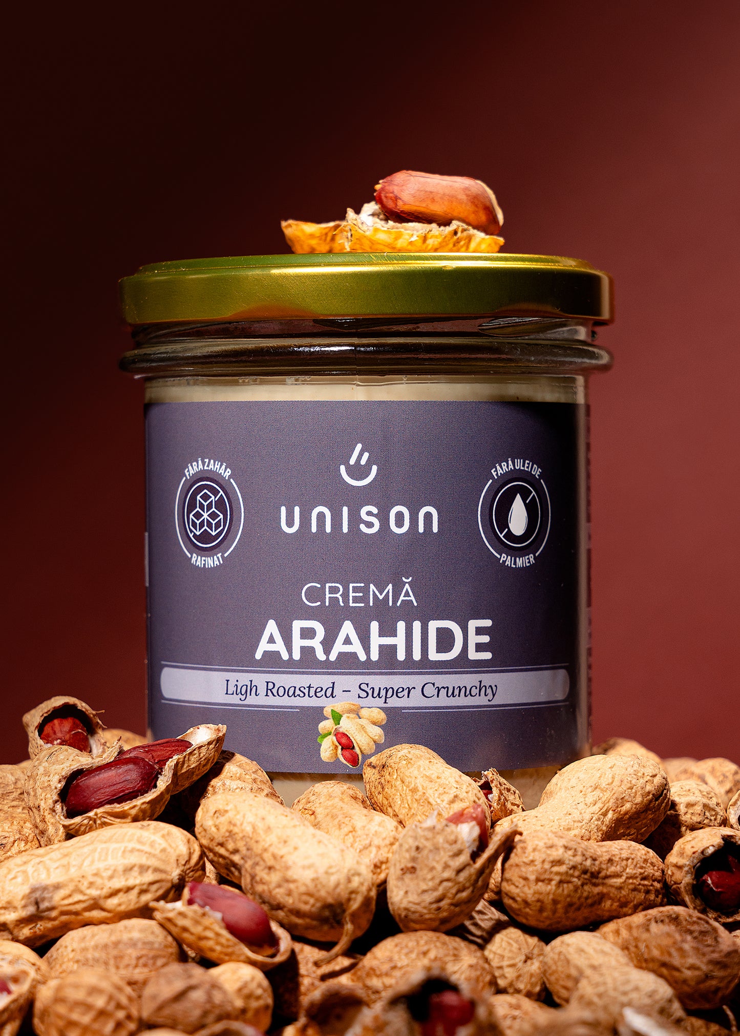 Cremă de arahide Crunchy 300g