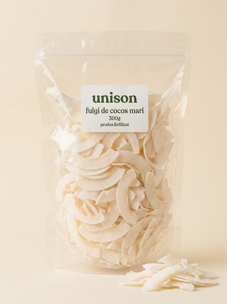 Fulgi de cocos mari (chips)