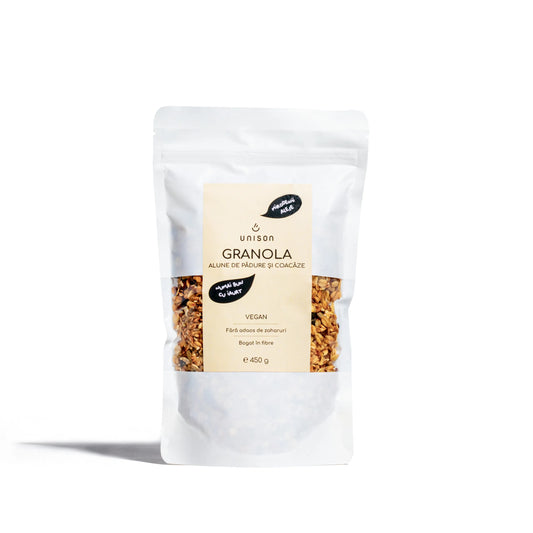 granola alune coacaze