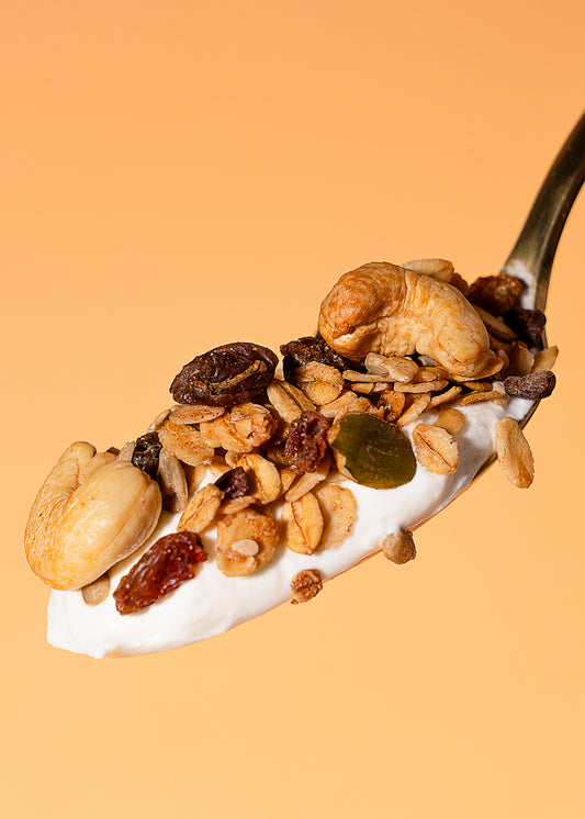Granola cu caju si fulgi de cacao fara zahar 450g