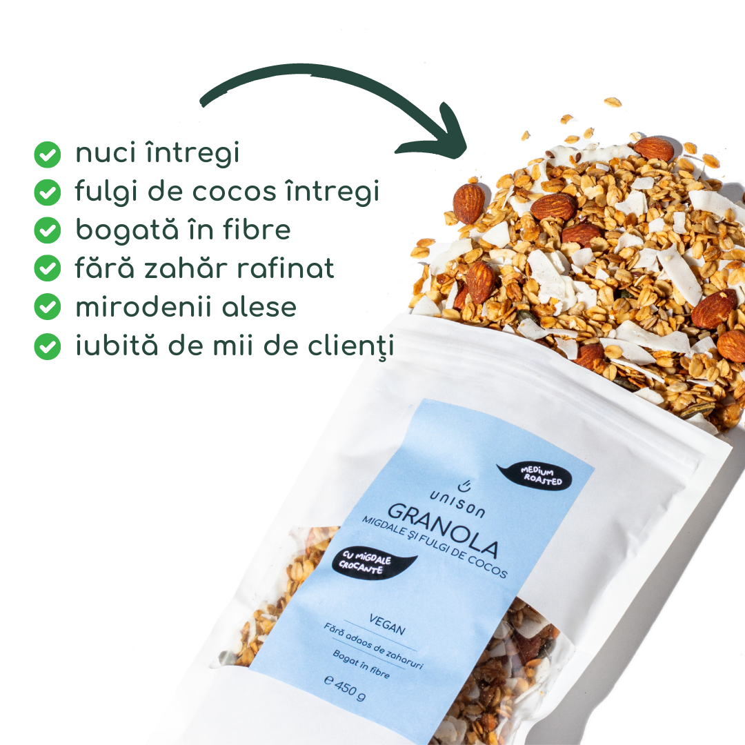 Pachet 2 granola + 2 creme + 1 cadou