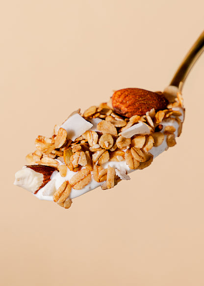 Granola cu migdale si fulgi de cocos fara zahar 450g