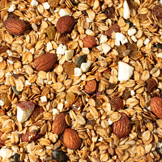 Granola cu migdale și ștrudel cu mere — vrac 1 kg